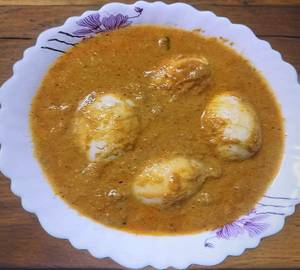 Egg  butter  masala