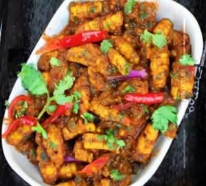 Baby Corn Chilli