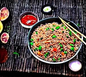 Veg Schezwan Fried Rice