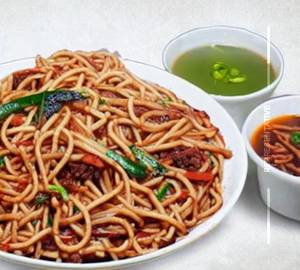 Schezwan Beef Noodles