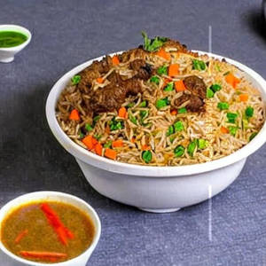 Schezwan Mutton Fried Rice
