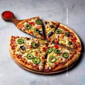 Vegetable Loaded Pizza