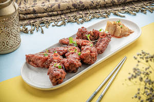 Korean Chicken Wings (4 Pcs)