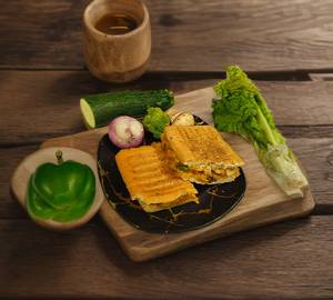 Vegetable Delight Panini Sandwich