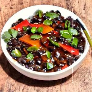 Cheese & Vegetable In Black Bean Sauce