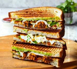 Tandoori Paneer Tadka Sandwich