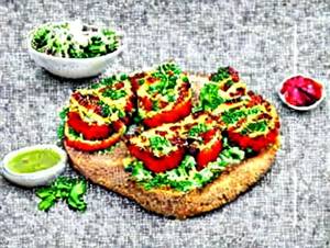 Paneer Tikka Toast