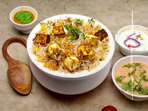 Paneer biryani