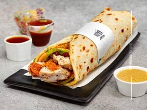 Chicken egg cheese roll