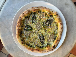 Pistachio Pesto With Salami