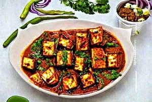 Paneer tawa masala