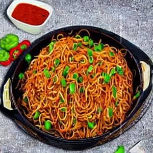 Veg Tripal Schezwan Noodles