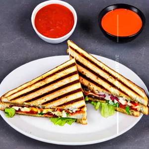 Grilled veg sandwich