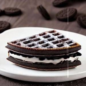 Oreo Waffle Bubble Full Circle