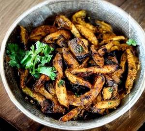 Mushroom Pepper Fry