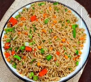 Soyabean fried rice