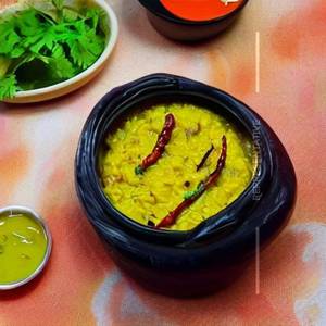 Yellow moong dal khichdi