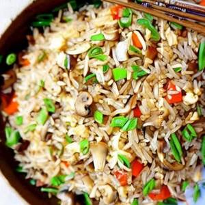 Mushroom Fried Rice