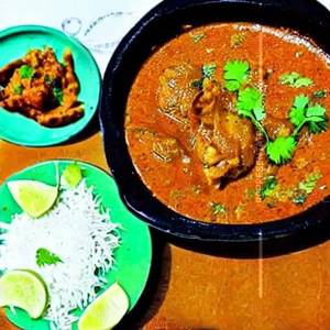 Chicken Handi Malvani Half