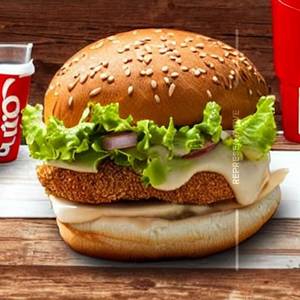 Cripsy chicken burger