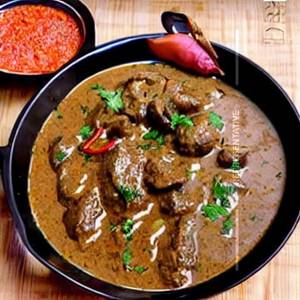 Mutton thalakari pepper gravy 