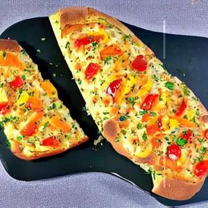 Bell Pepper Garlic Bread