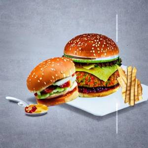 Special Classic Veg Burger Chees