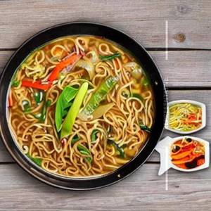 Thai soup noodles nowl