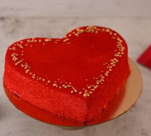 Heart Shaped Red Velvet 1/2 Kg