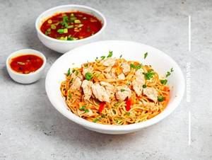 Chicken Triple Schezwan Noodles          