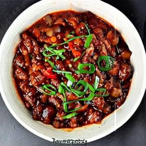 Mushroom chilli