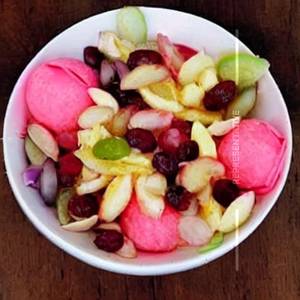Special Rose Malai Fruits Salad