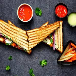 Veg. Sandwich Toast     