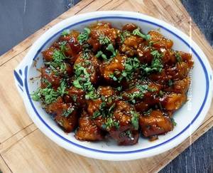 Veg manchurian gravy dry