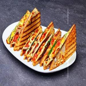 Veg. Chilli Grill Sandwich