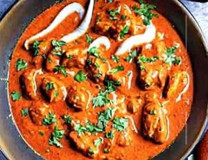 Veg butter chicken                                                                                                                                      