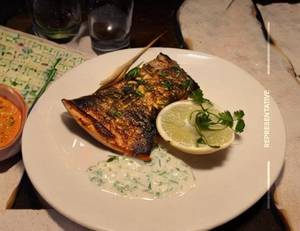 Grilled Fish In Lemon Butter Sauce