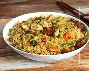 Chicken Ginger Capsicum Fried Rice