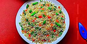 Schezwan Egg Fried Rice