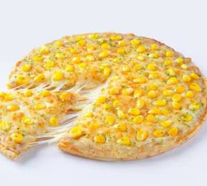 Sweet corn pizza