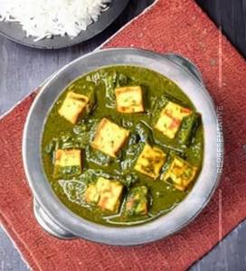 Palak paneer