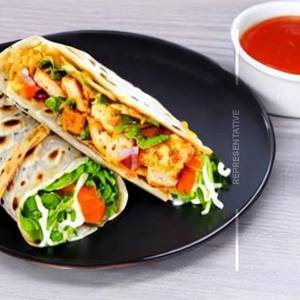 Cheese Crunchy Chicken Wrap