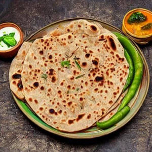 Laccha Paratha (maida)