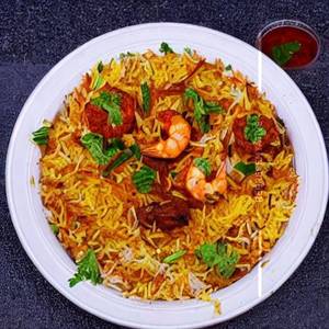 Prawns Hydrabadi Biryani 