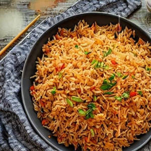 Garlic Bun Rice