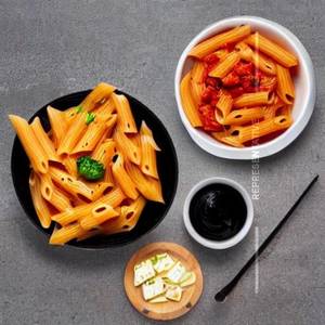 Cheese Red Pasta Macaroni  