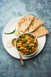 Roti & Mix Veg