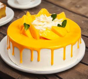 Mango fresh cake