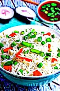 Vegetable fried rice  [veg]