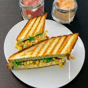 Sweet Corn Cheese Sandwich